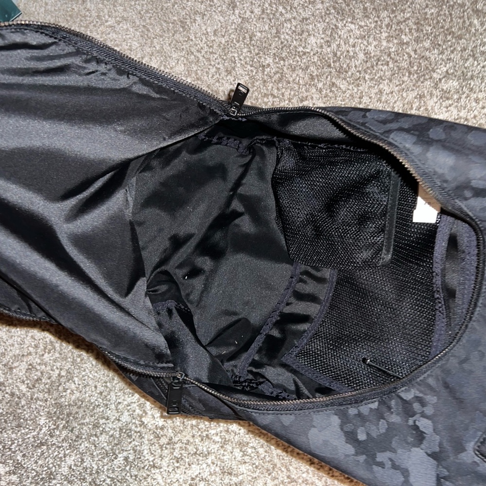 Lululemon Athletica Black Camouflage Women's Backpack - Picture 4 of 5